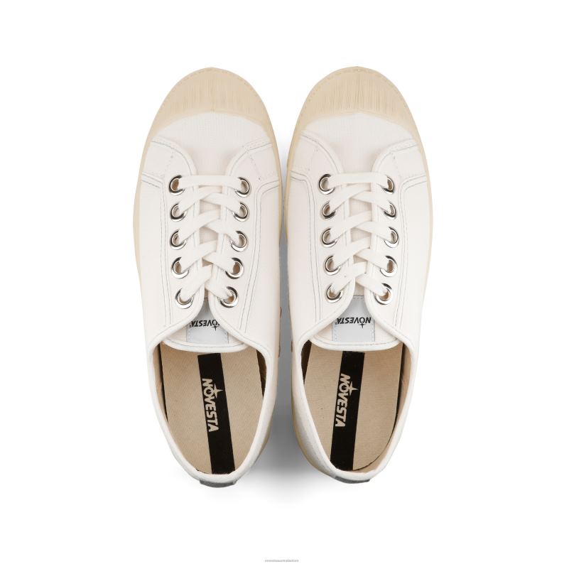 S.M. 10 Wht-20 Grey/106 Ecru 4620J74 Novesta Sneakers