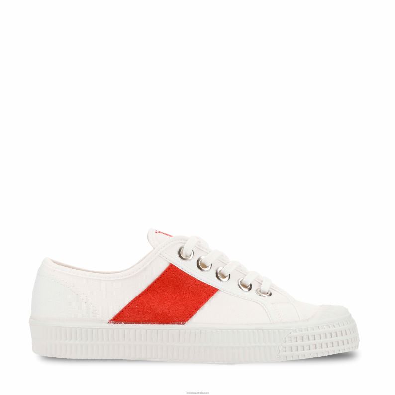 Star Master 10Wht-Red/110Wht 4620J12 Novesta Sneakers