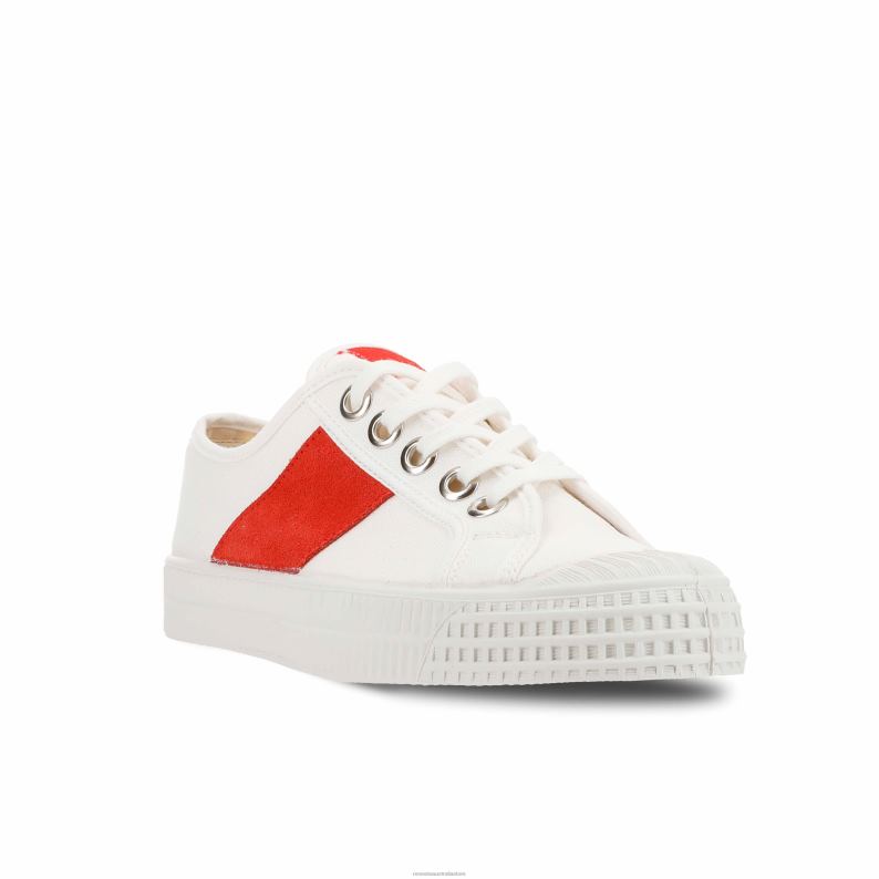 Star Master 10Wht-Red/110Wht 4620J12 Novesta Sneakers