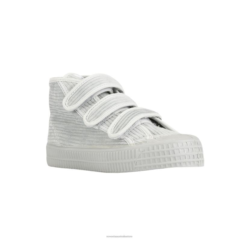 S.D. Kid Vel.Cord Mono Grey 4620J298 Novesta Vegan Shoes