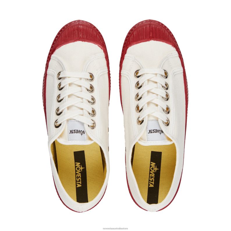 S.M.Kid 10 White/314 Red 4620J272 Novesta Vegan Shoes