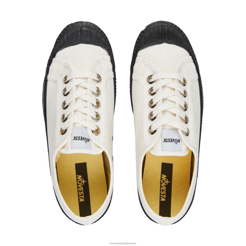 S.M.Kid 10 White/615 Black 4620J270 Novesta Vegan Shoes