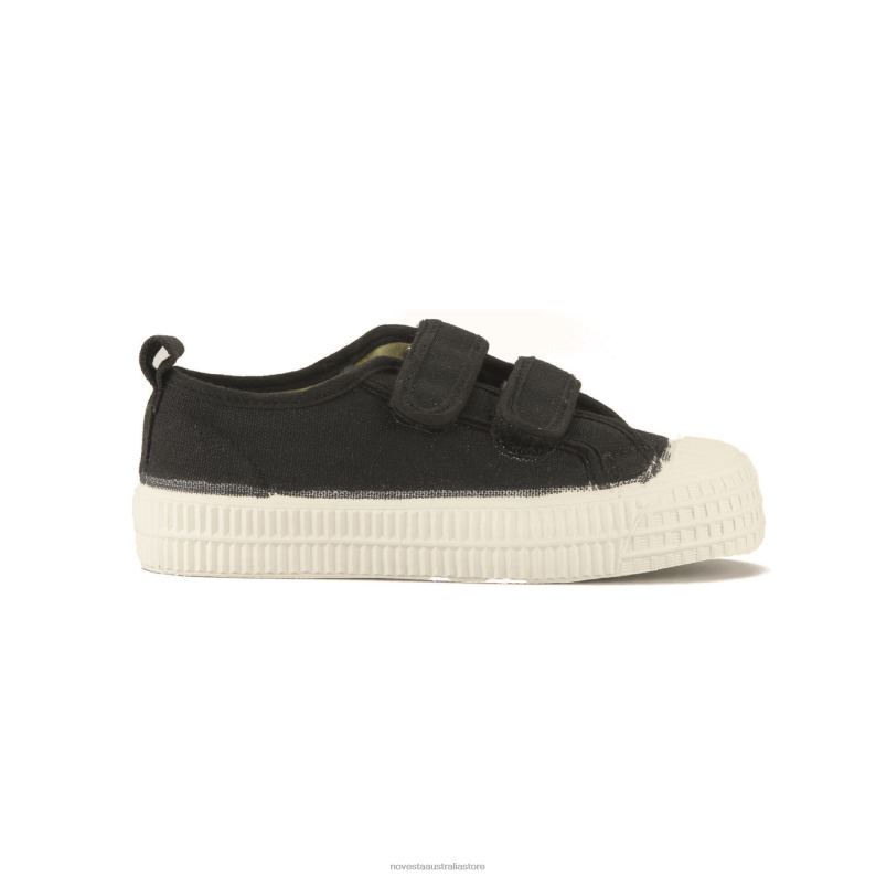 S.M.Kid Velcro 60 Black 4620J266 Novesta Vegan Shoes