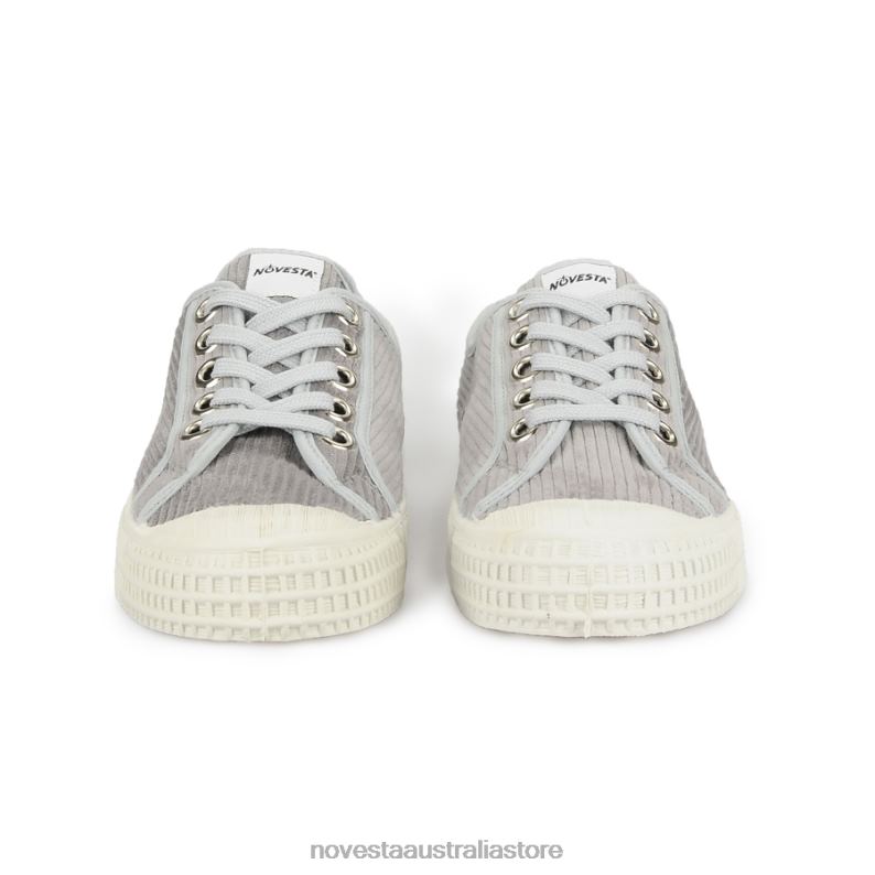 Star Master Corduroy Grey 4620J206 Novesta Vegan Shoes